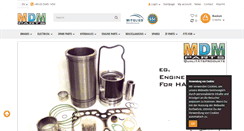 Desktop Screenshot of mdm-parts.com