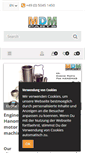 Mobile Screenshot of mdm-parts.com